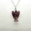 Angel Shaped Necklace in Silver