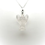 Angel Shaped Necklace in Silver