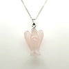 Angel Shaped Necklace in Silver