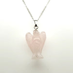 Angel Shaped Necklace in Silver