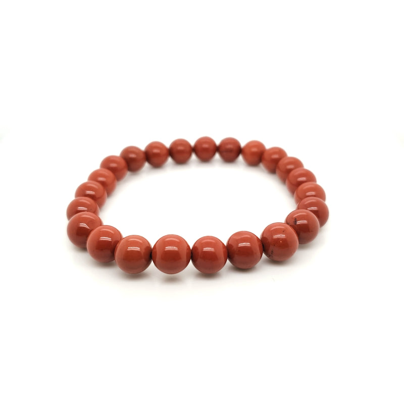 Red Jasper Stretch Bracelet Medium