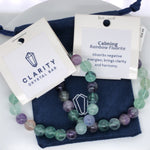 Fluorite Giving Bracelet Set 8mm