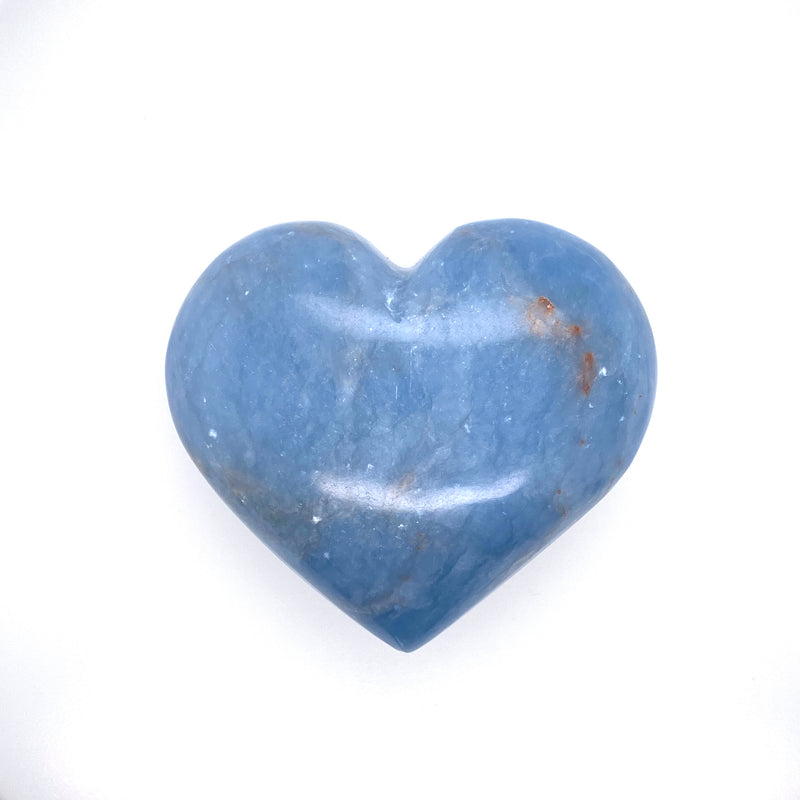 Angelite Heart 2"