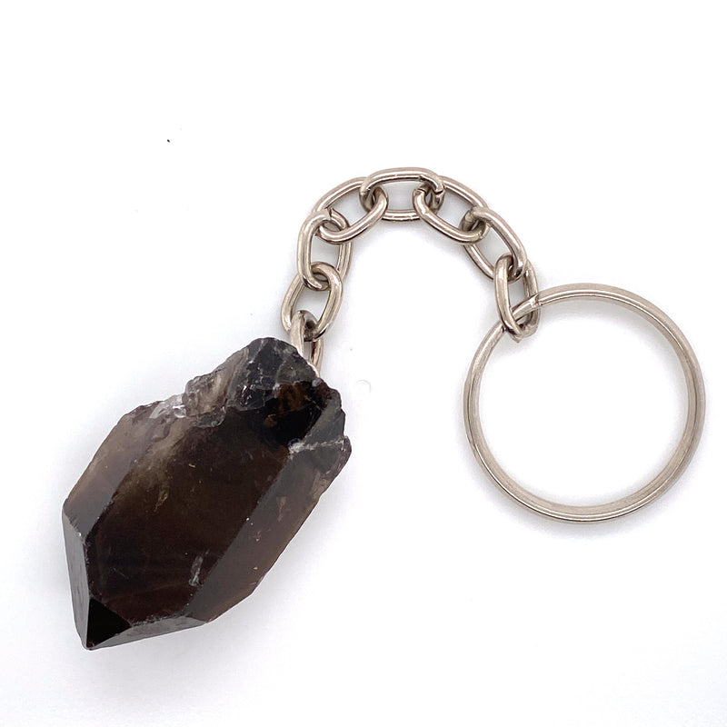 Smokey Quartz Keychain