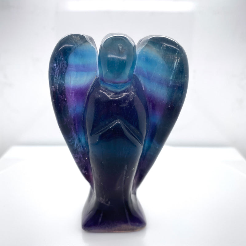 Fluorite Angel Tower 3"