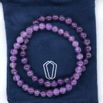 Amethyst Giving Bracelet Set 8mm