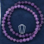 Amethyst Giving Bracelet Set 8mm