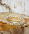 Crystal Quartz Stretch Bracelet 8mm