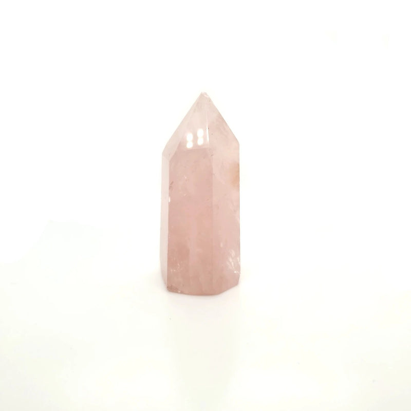 Rose Quartz Tower Medium (Wide Base)