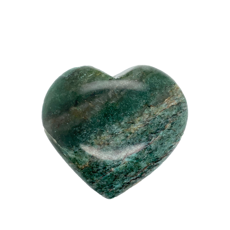 Green Aventurine Heart 2.5"